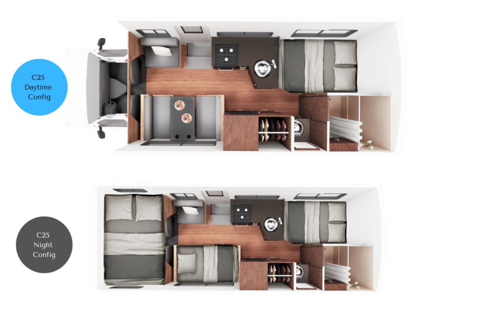 C25 Motorhome – Spacious & Versatile for Families and Friends The Cruise America C25 is a classic choice for road trips