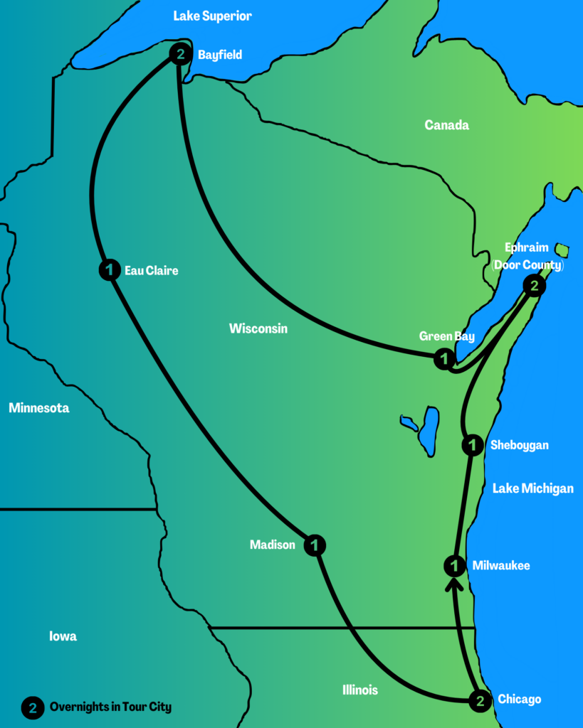 Great Lakes & Heartland Highways: A 12-Day Wisconsin Road Trip
